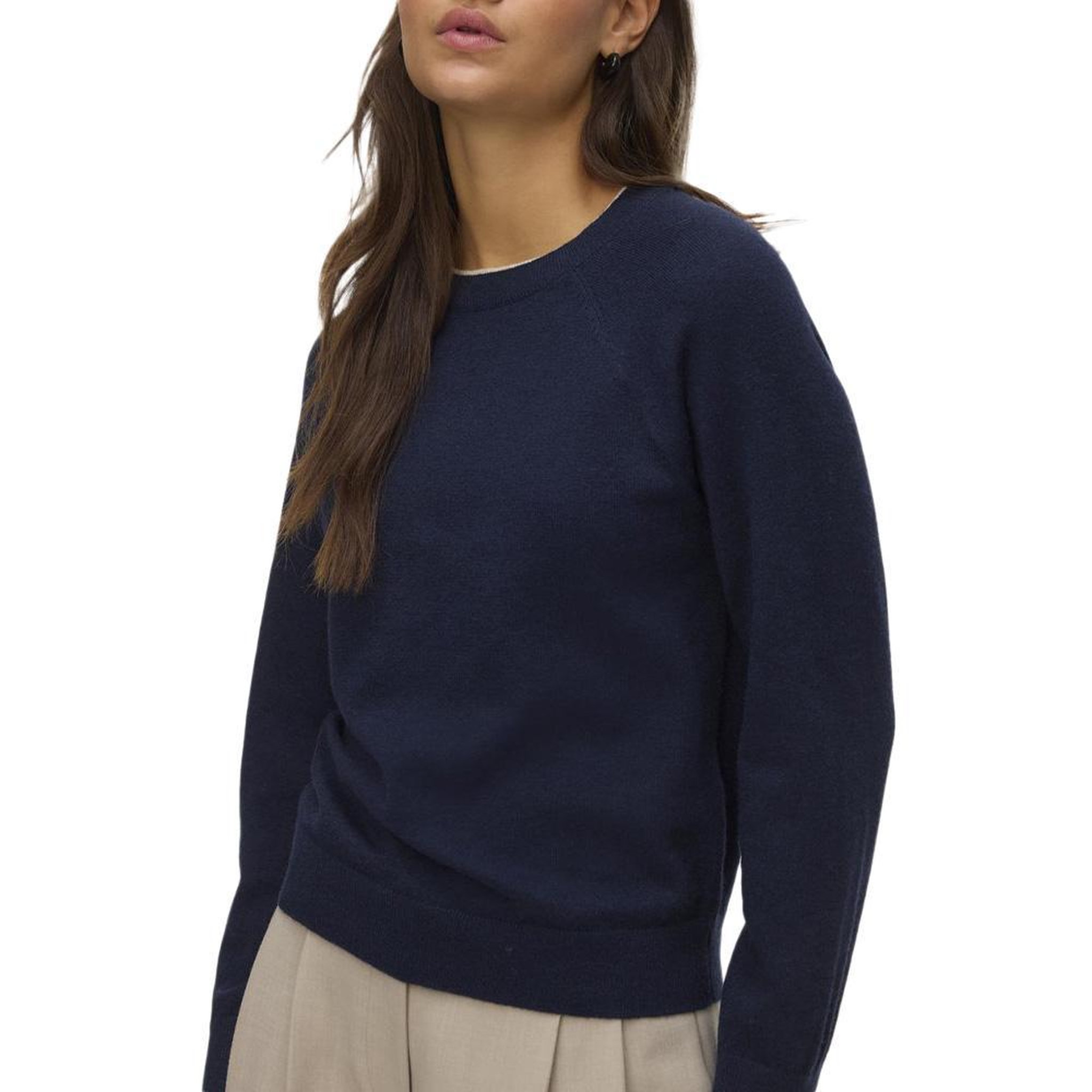 Vero Moda Pull Marine Femme Vero Moda Wonderful. Coloris disponibles : Bleu
