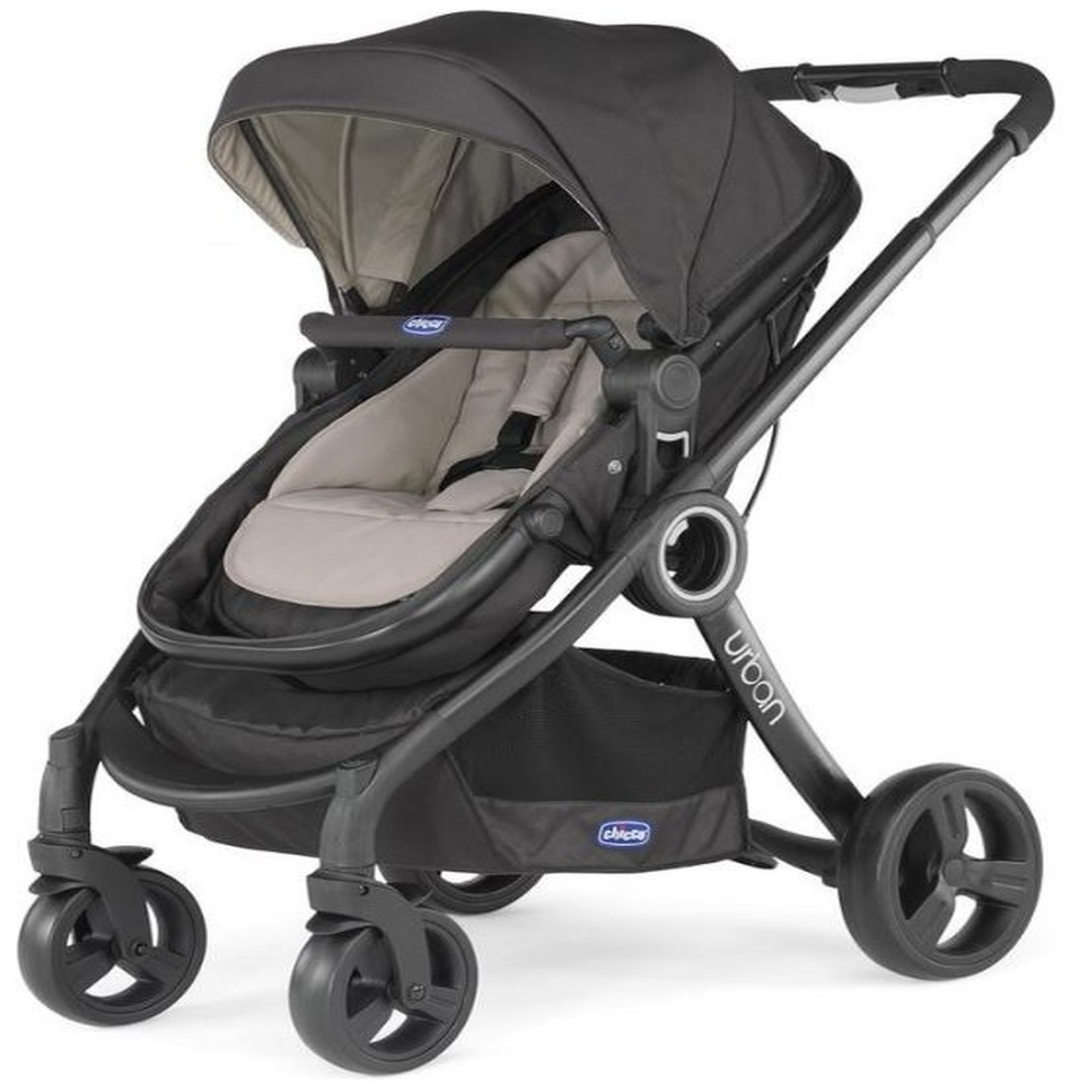Voir la diapositive 6 : CHICCO Pack urban plus (poussette + nacelle transformable + auto-fix fast) Dune