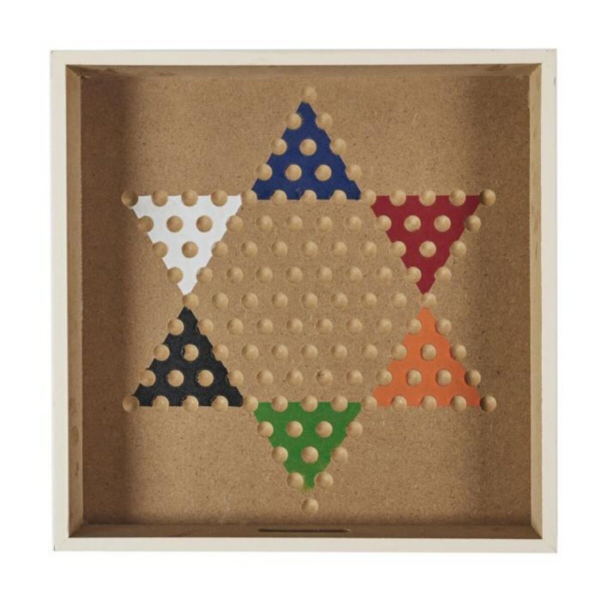 Paris Prix Coffret Jeu de Société 10 en 1  Wooden  32cm Naturel