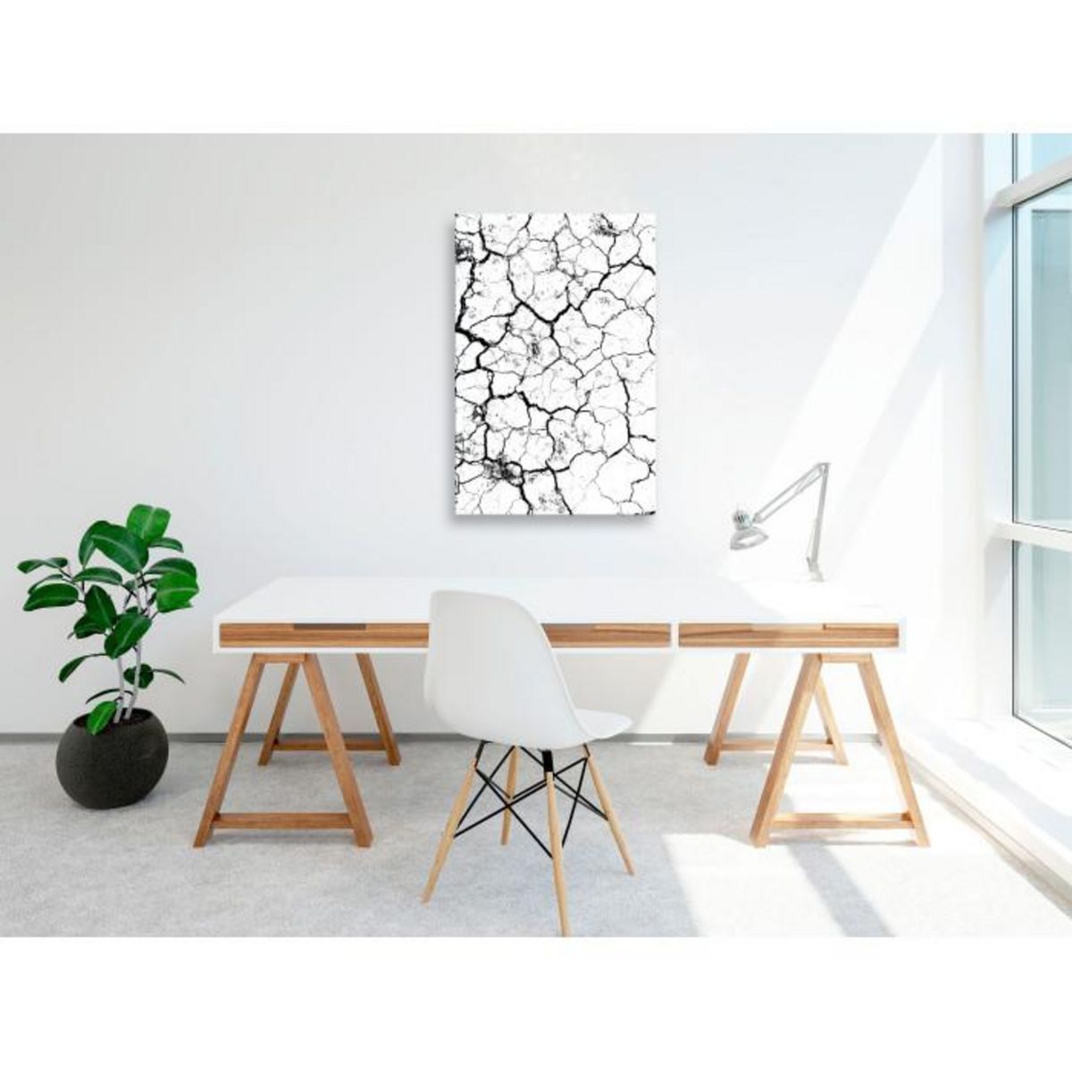 Paris Prix Tableau Imprimé  Cracked Earth