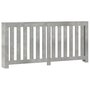 Voir la diapositive 2 : VIDAXL Cache-radiateur gris beton 175x20x82 cm bois d'ingenierie