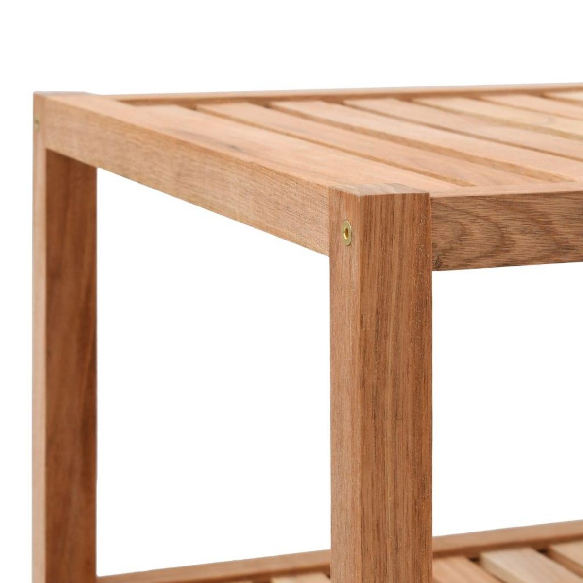VIDAXL Etagere de salle de bain Bois de noyer massif 65x40x55 cm