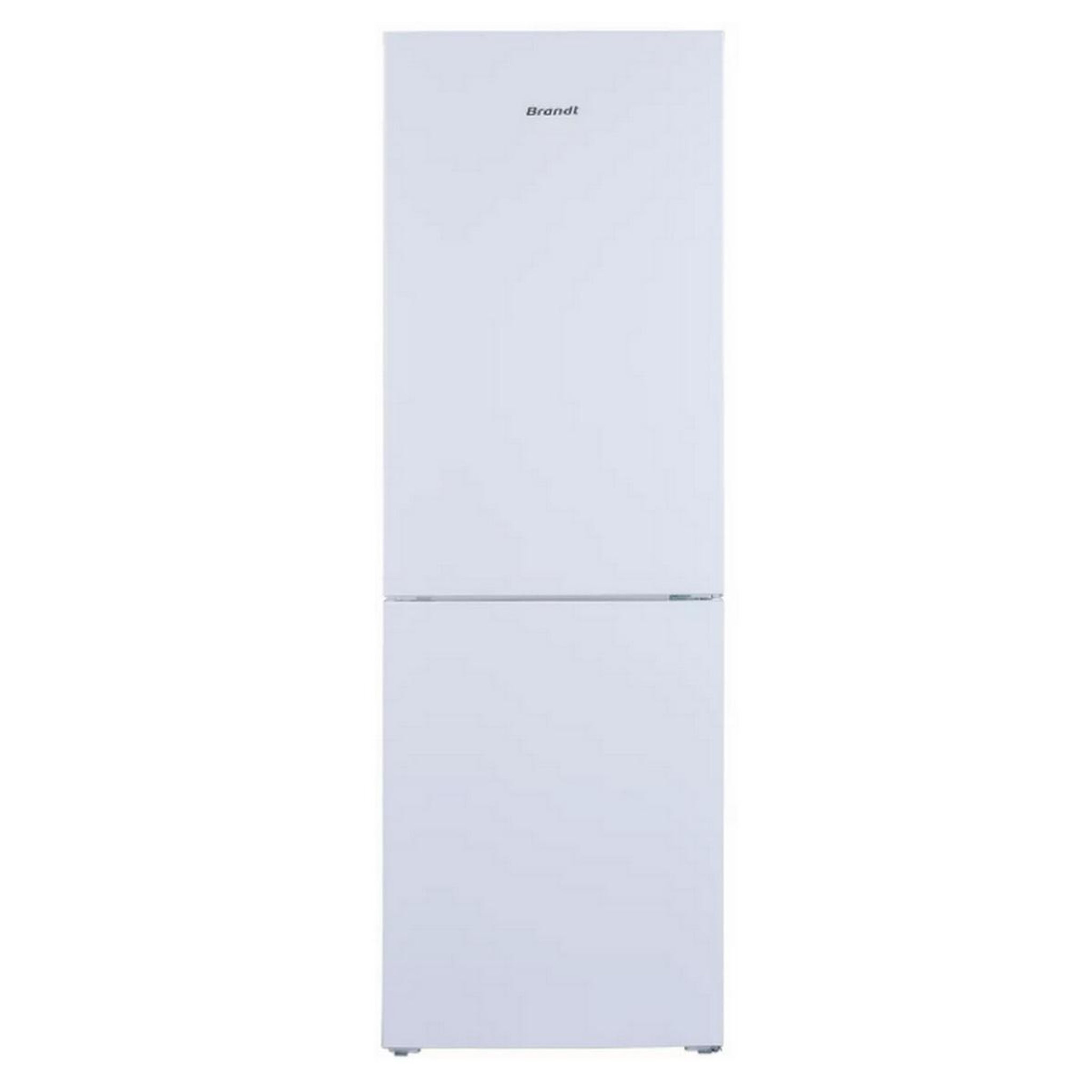 BRANDT Réfrigérateur combiné 60cm 327l brassé blanc - BFC8611EW