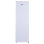 BRANDT Réfrigérateur combiné 60cm 327l brassé blanc - BFC8611EW