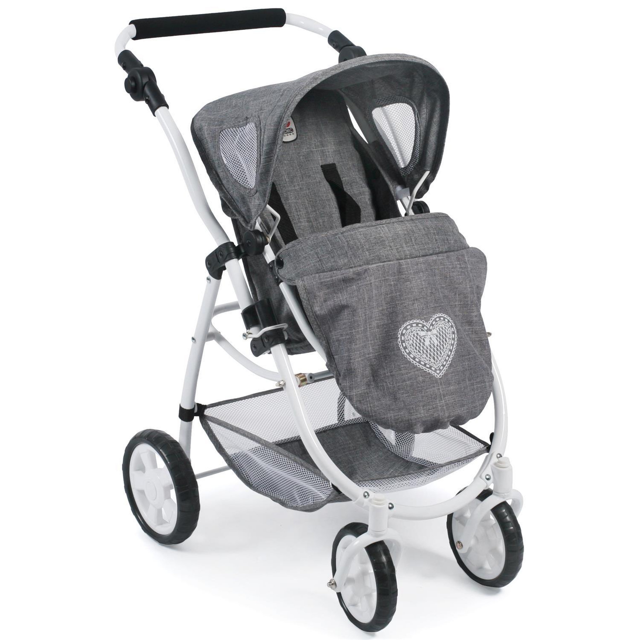 Voir la diapositive 5 : BAYER CHIC 2000 La poussette combinée 3 en 1 EMOTION ALL IN pour poupées - Coloris 76