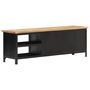 Voir la diapositive 5 : VIDAXL Meuble TV 120x30x40 cm Bois massif de manguier