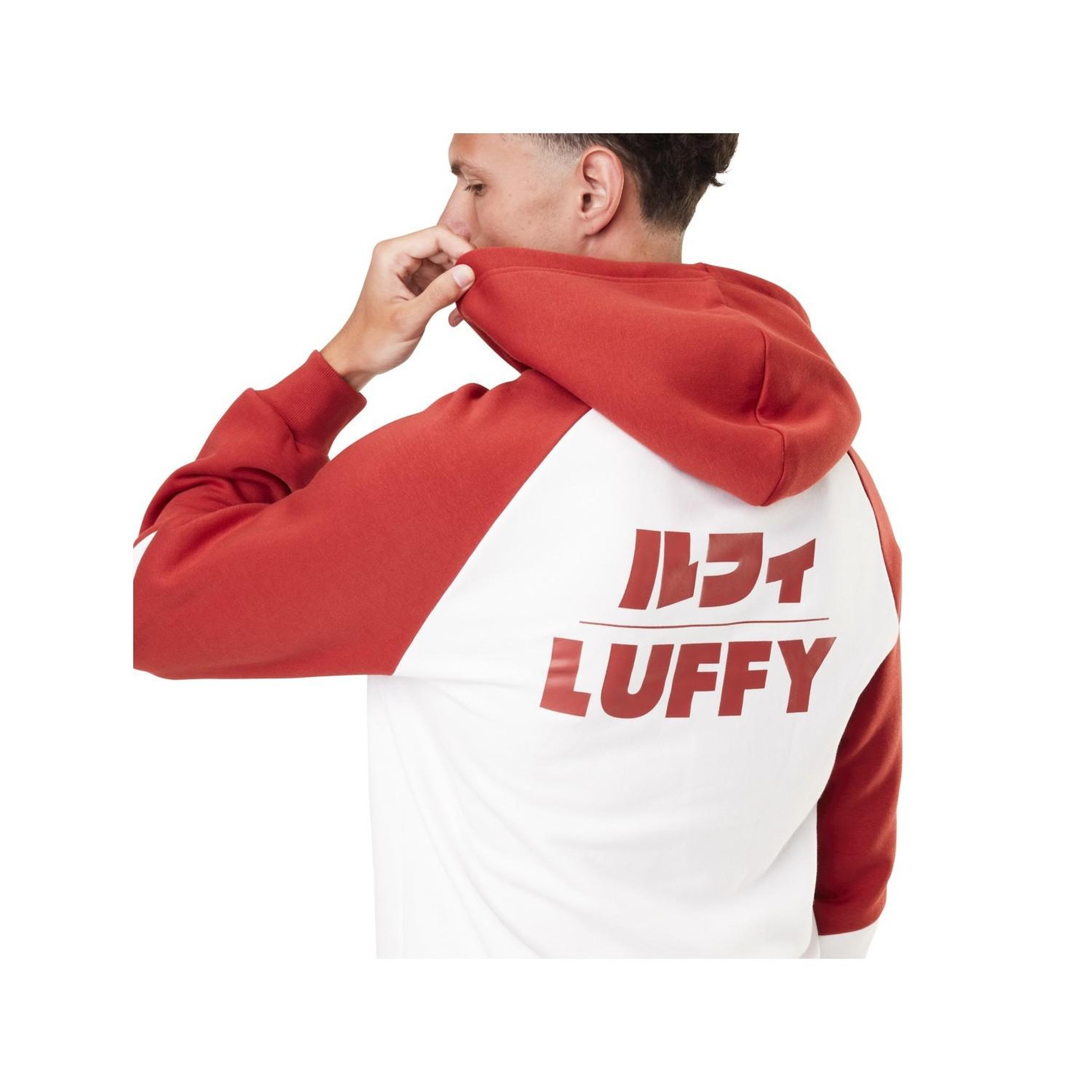 Voir la diapositive 4 : CAPSLAB Sweat à capuche homme One piece Luffy