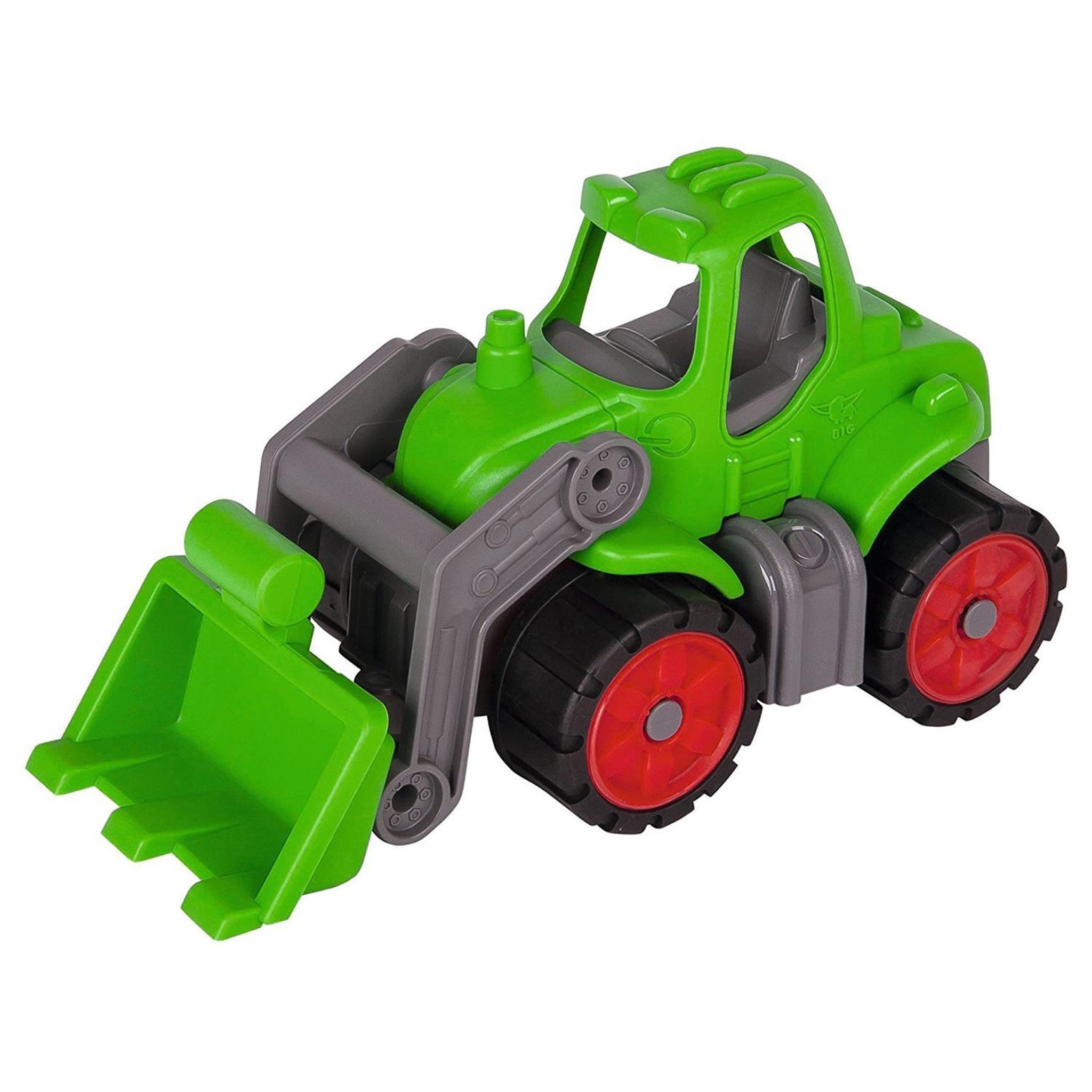 Voir la diapositive 2 : BIG Power Worker - Mini tracteur vert