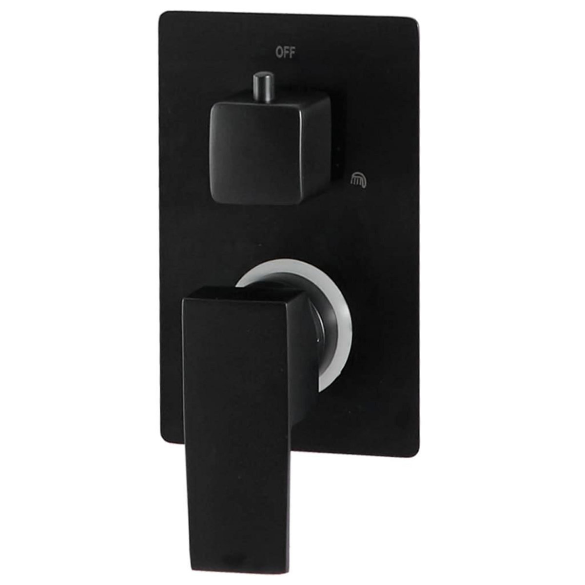 VIDAXL Systeme de douche Acier inoxydable 201 Noir