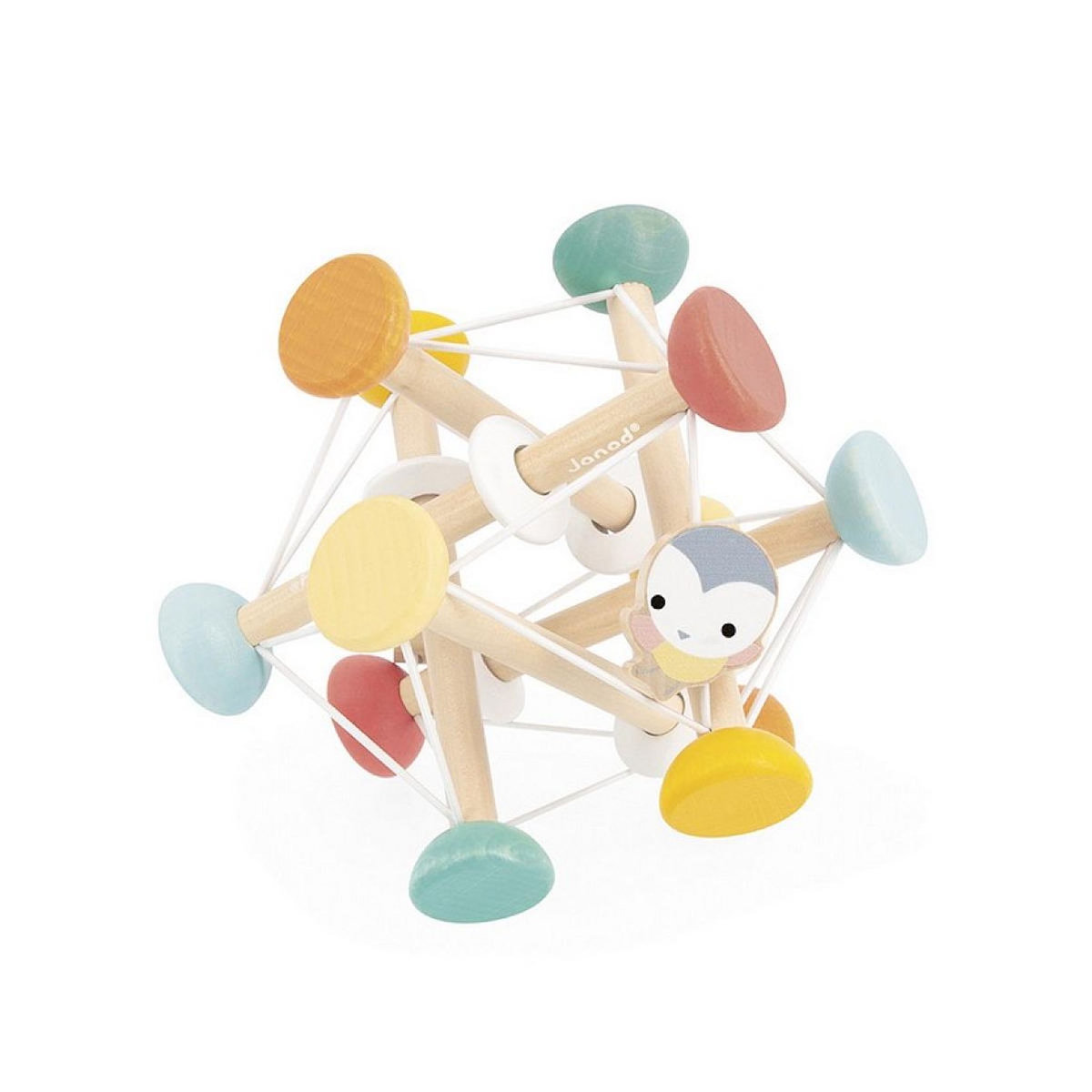 Juratoys-Janod Balle sensorielle en bois - Pure