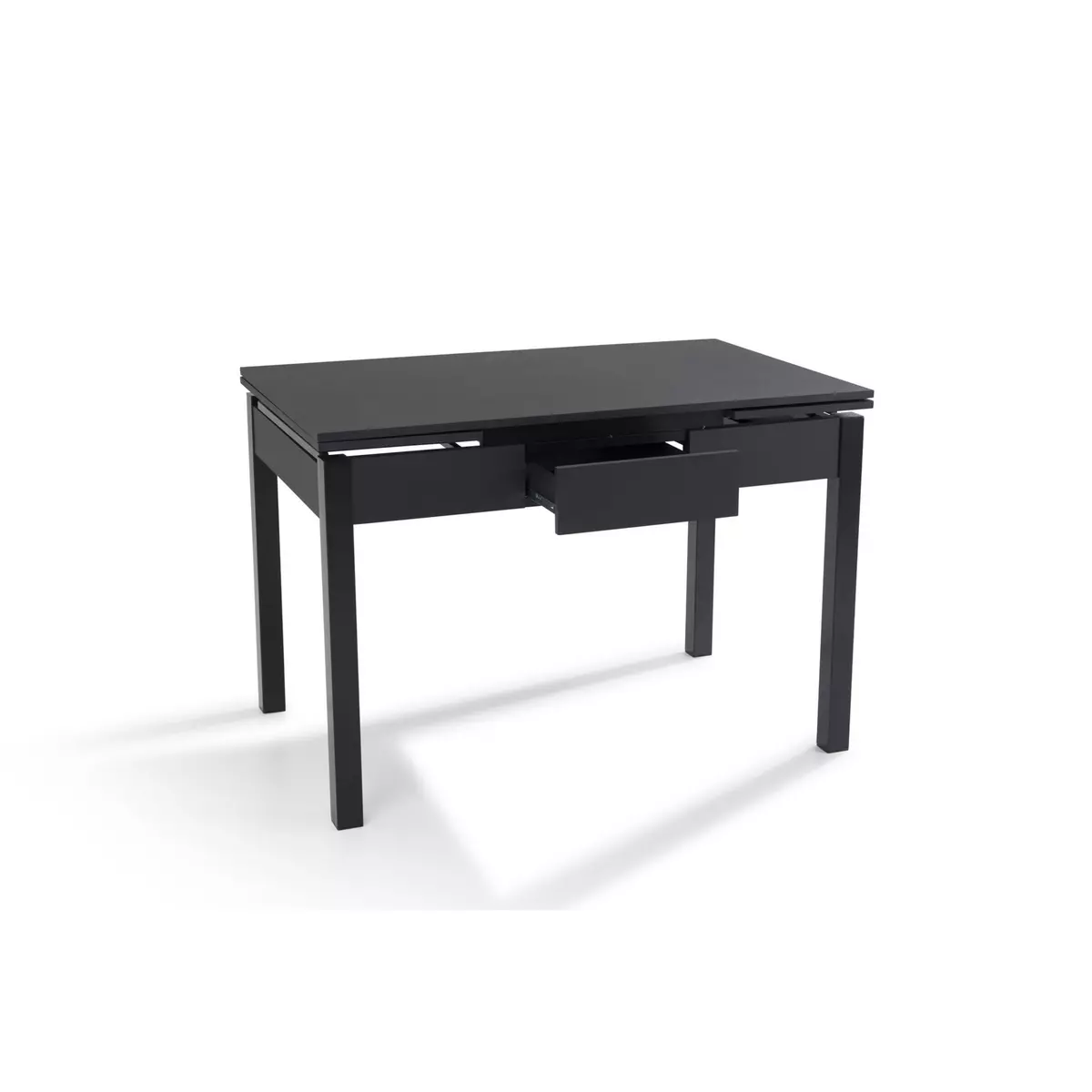 Table extensible PRATIK L110 à 170cm avec tiroir