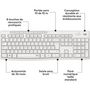 Voir la diapositive 5 : Logitech Pack MK295 Silent Wireless Combo White