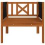 Voir la diapositive 4 : VIDAXL Chaise de jardin avec coussin Bois d'acacia solide