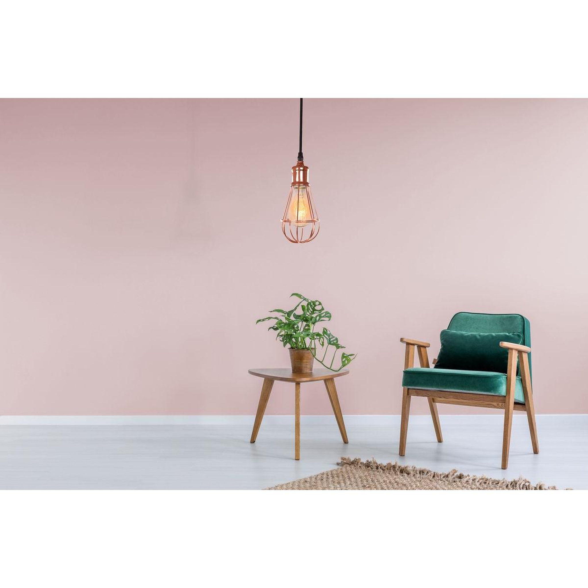 Voir la diapositive 2 : Paris Prix Lampe suspension design  manamo  23cm cuivre