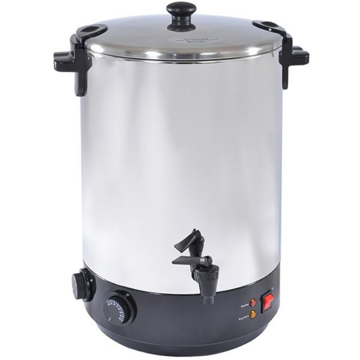 Kitchen chef Stérilisateur de bocaux électrique inox avec robinet et minuteur 28l 2500w - zj-280td