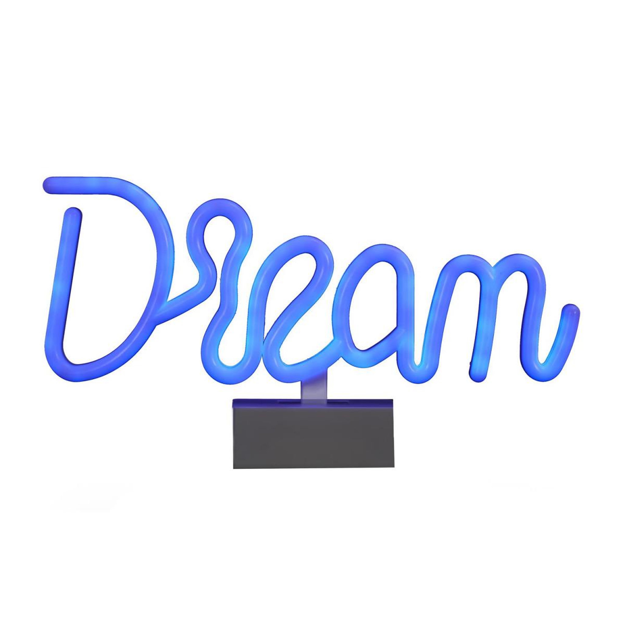The Home Deco Factory Lampe led effet néon  dream  31cm bleu