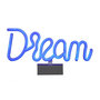 Voir la diapositive 1 : Paris Prix Lampe LED Effet Néon  Dream  31cm Bleu