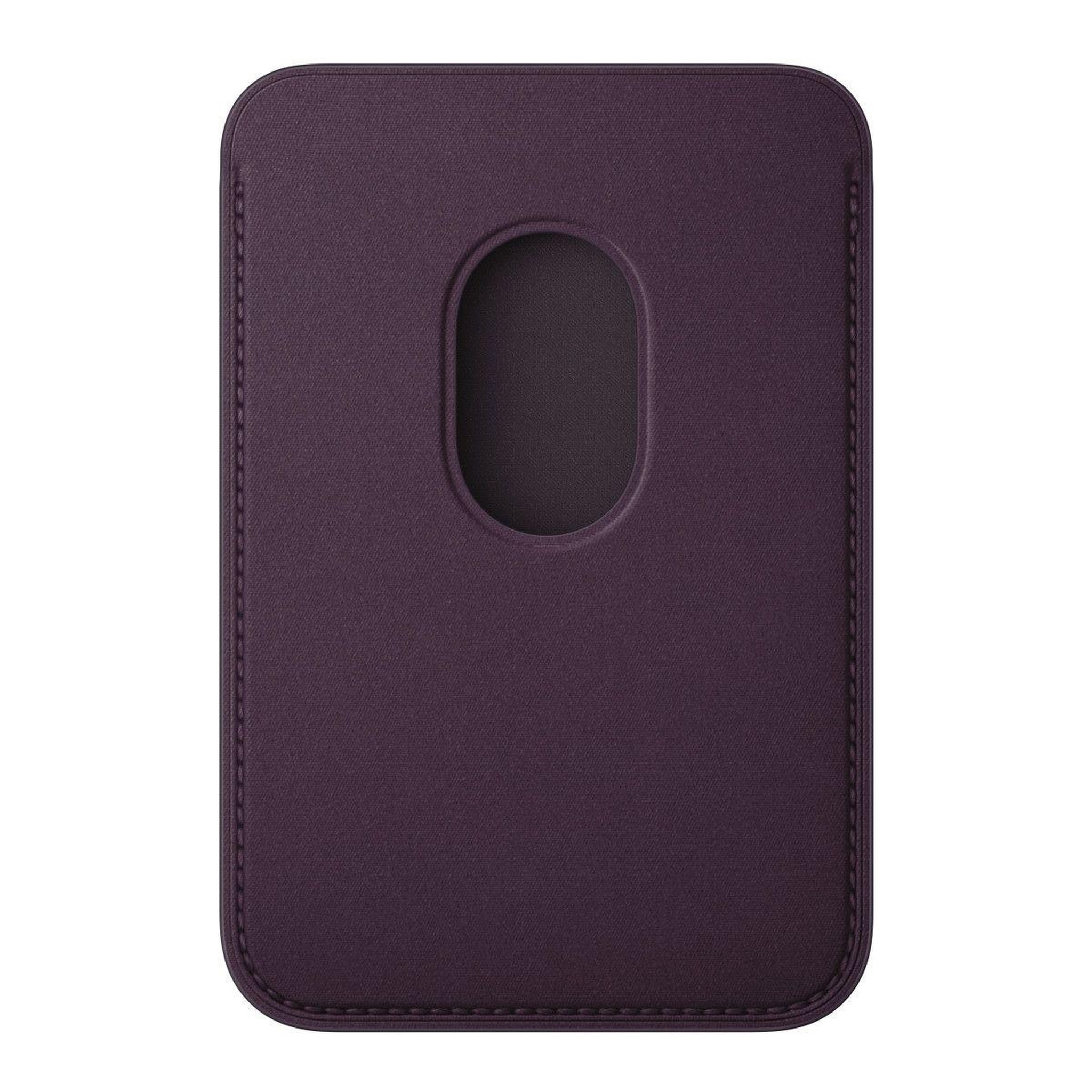 Voir la diapositive 2 : APPLE Porte-cartes en tissage fin mure