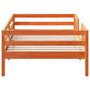 Voir la diapositive 4 : VIDAXL Cadre de lit sans matelas cire marron 75x190 cm bois pin massif