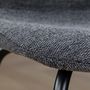 Voir la diapositive 6 : IDIMEX Lot de 4 chaises AUDREY en tissu