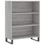 Voir la diapositive 4 : VIDAXL Buffet sonoma gris 69,5x32,5x180 cm bois d'ingenierie