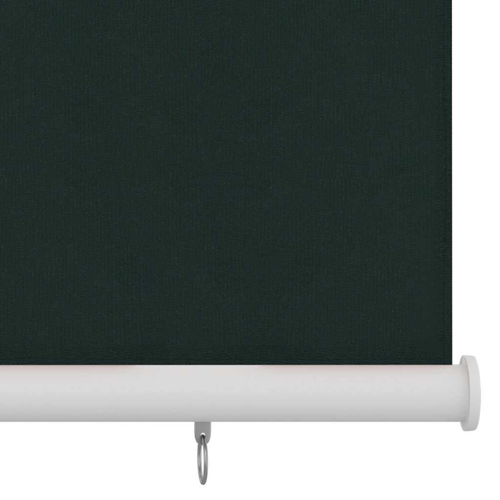 Voir la diapositive 4 : VIDAXL Store roulant d'exterieur 85 (l) x 140 (h) cm hdpe vert fonce
