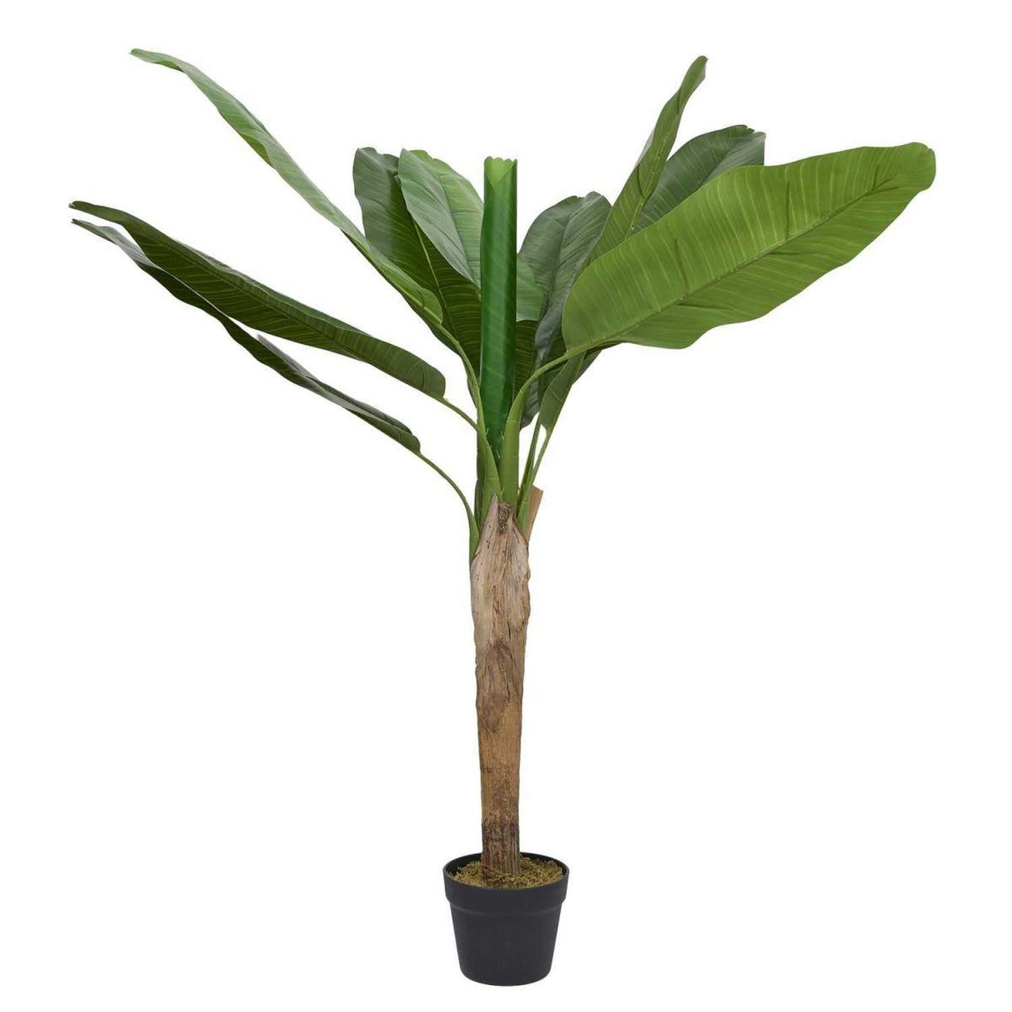 The Home Deco Factory Bananier artificiel en pot  wilbur  120cm vert
