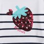 INEXTENSO T-shirt fraise manches longues bébé fille