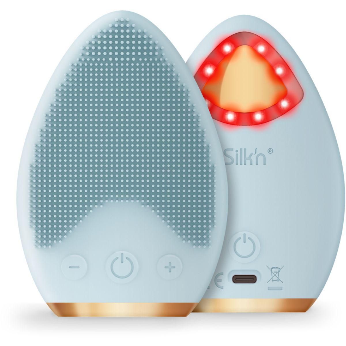 SILK'N Brosse nettoyante visage Bright Lux anti-âge et imperfections