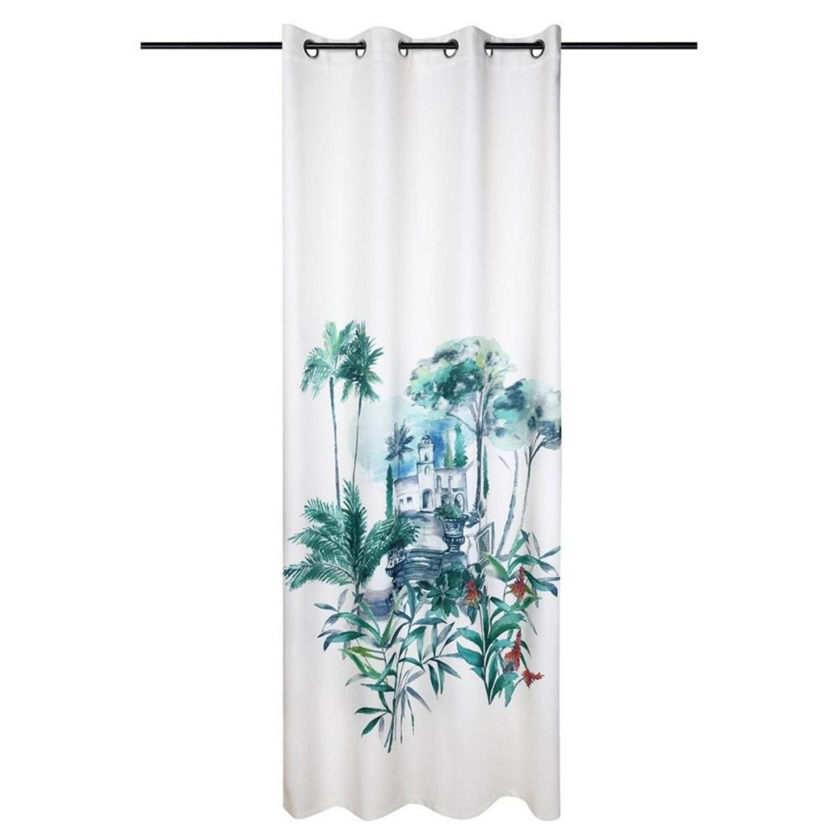 STOF Rideau à œillets 140x260 cm Quito vert