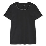 Vero Moda T Shirt  Femme Vero Moda  iana. Coloris disponibles : Noir