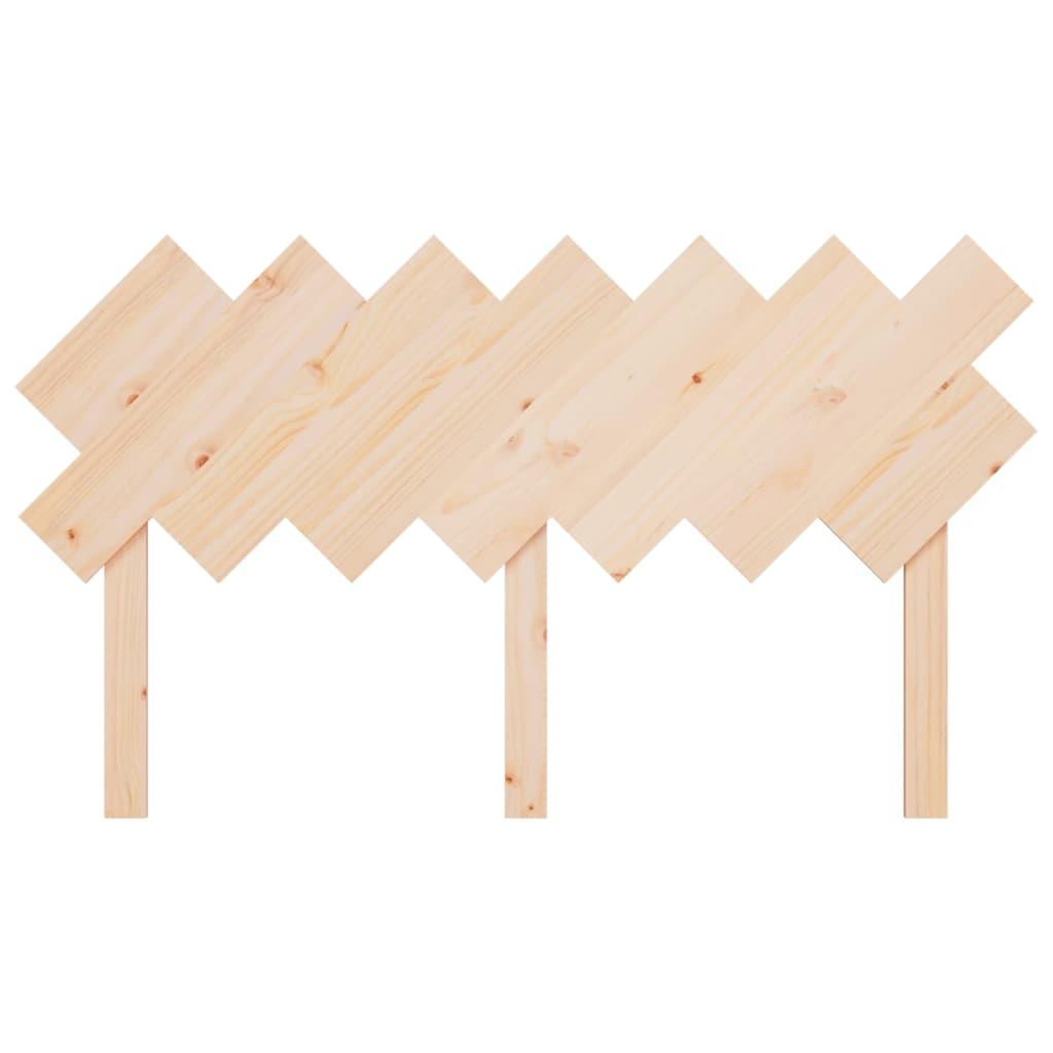 Voir la diapositive 4 : VIDAXL Tete de lit 141x3x80,5 cm Bois massif de pin