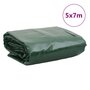 Voir la diapositive 6 : VIDAXL Bache vert 5x7 m 600 g/m²