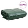 Voir la diapositive 6 : VIDAXL Bache vert 5x7 m 600 g/m²