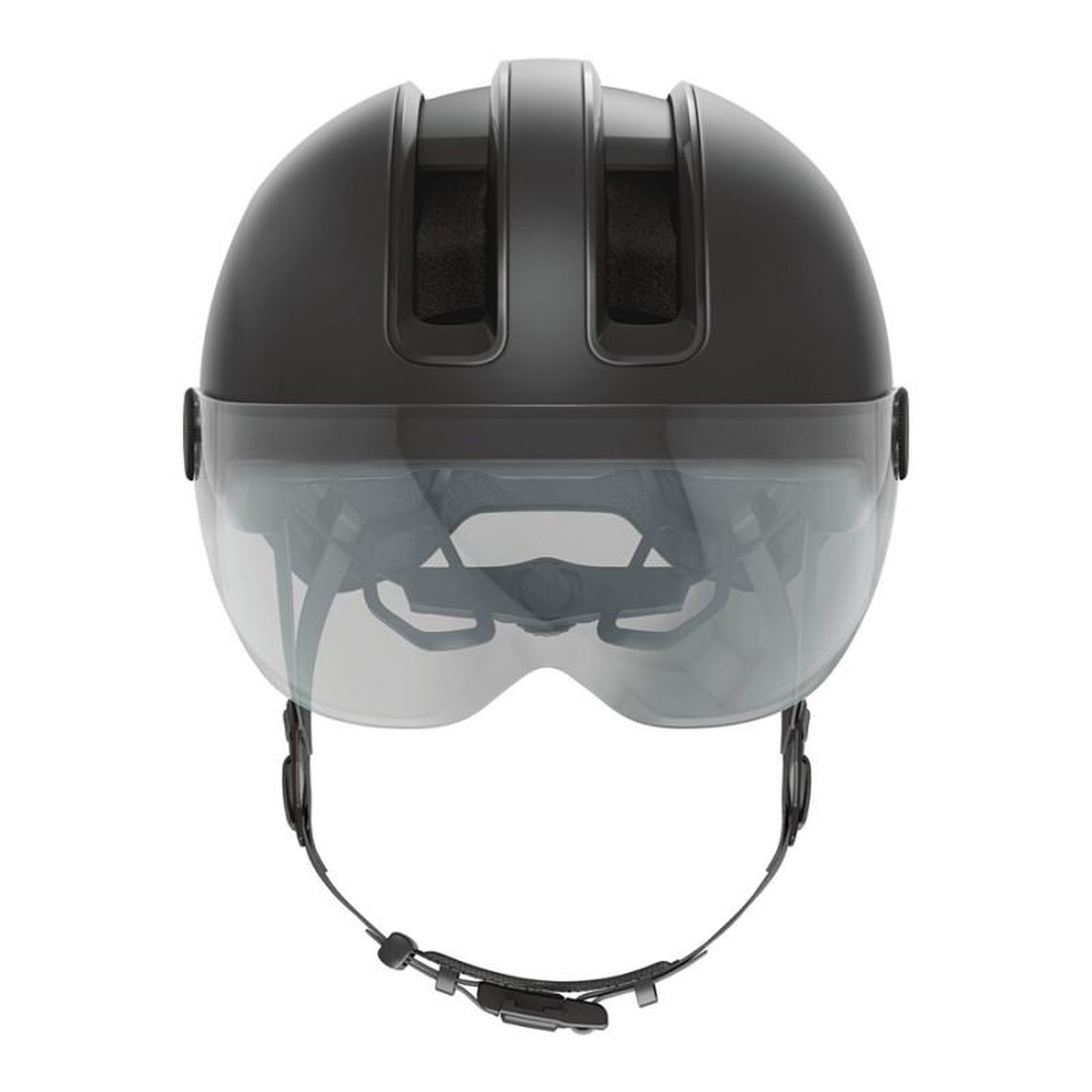 Voir la diapositive 2 : ABUS Casque vélo Abus HUD Y ACE BLACK S