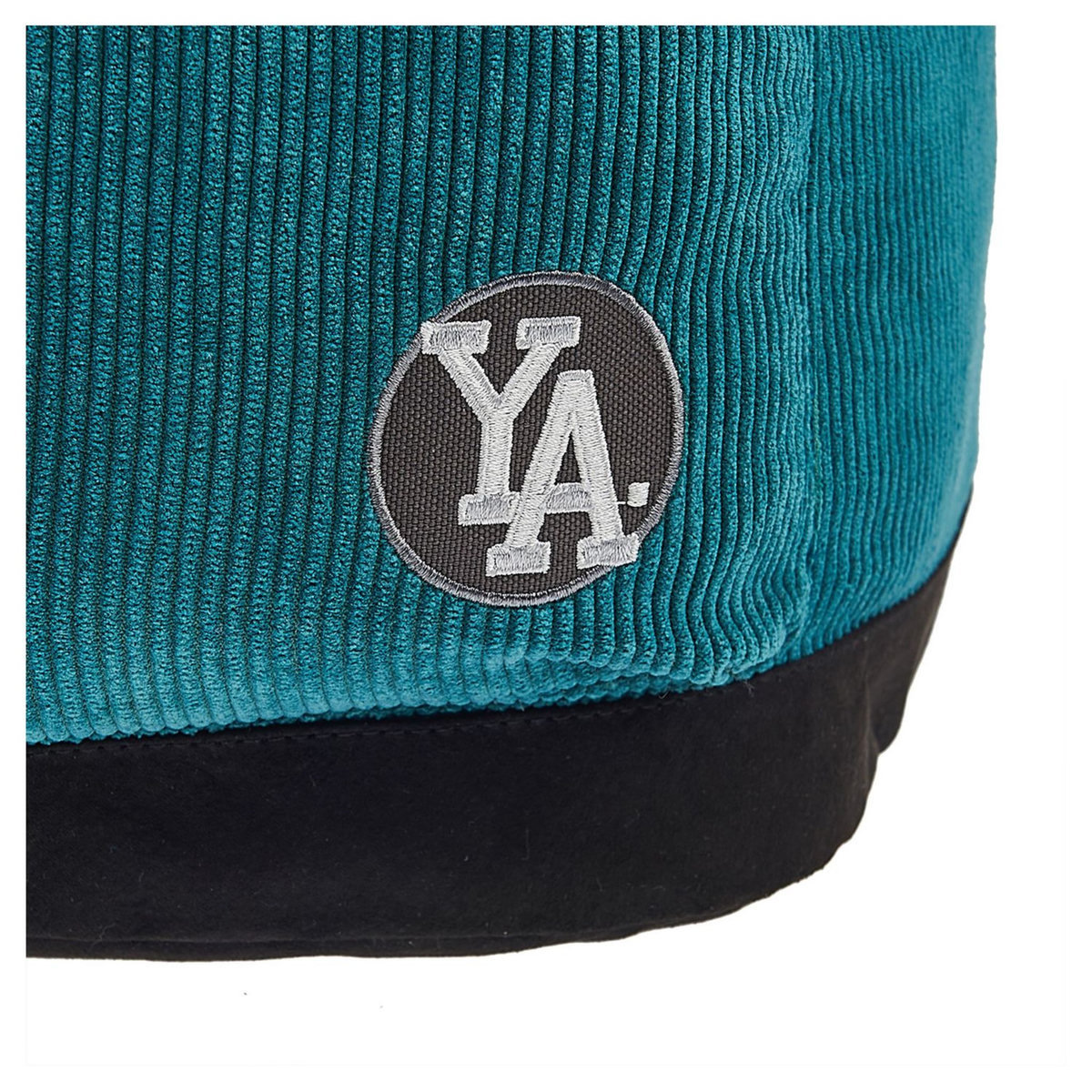 AUCHAN Sac à dos velours côtelé polyester vert YOUNG'S ATTITUDE