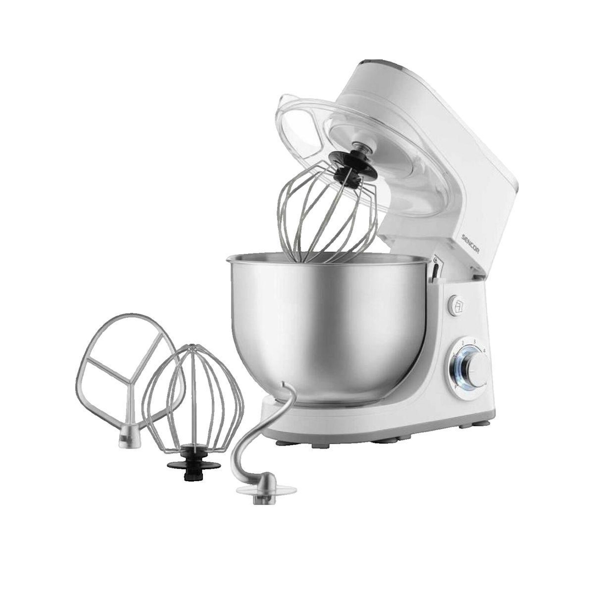 SENCO Robot pâtissier Sencor STM 3630WH blanc bol inox 5,5 L