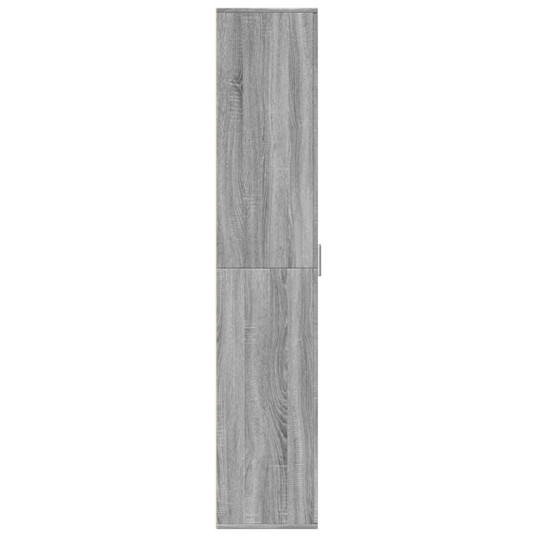 Voir la diapositive 4 : VIDAXL Buffet haut sonoma gris 60x35x180 cm bois d'ingenierie