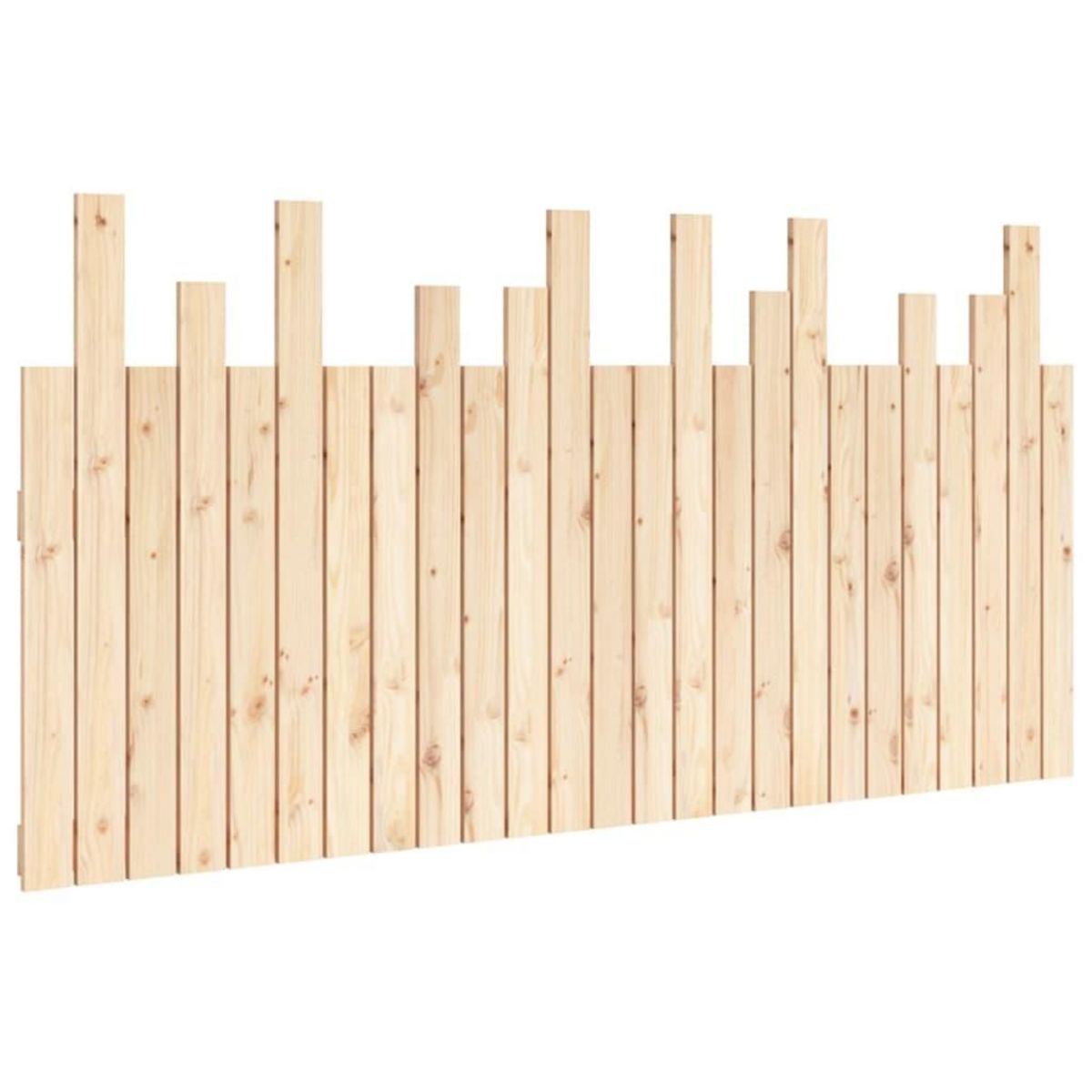 VIDAXL Tete de lit murale 159,5x3x80 cm Bois massif de pin
