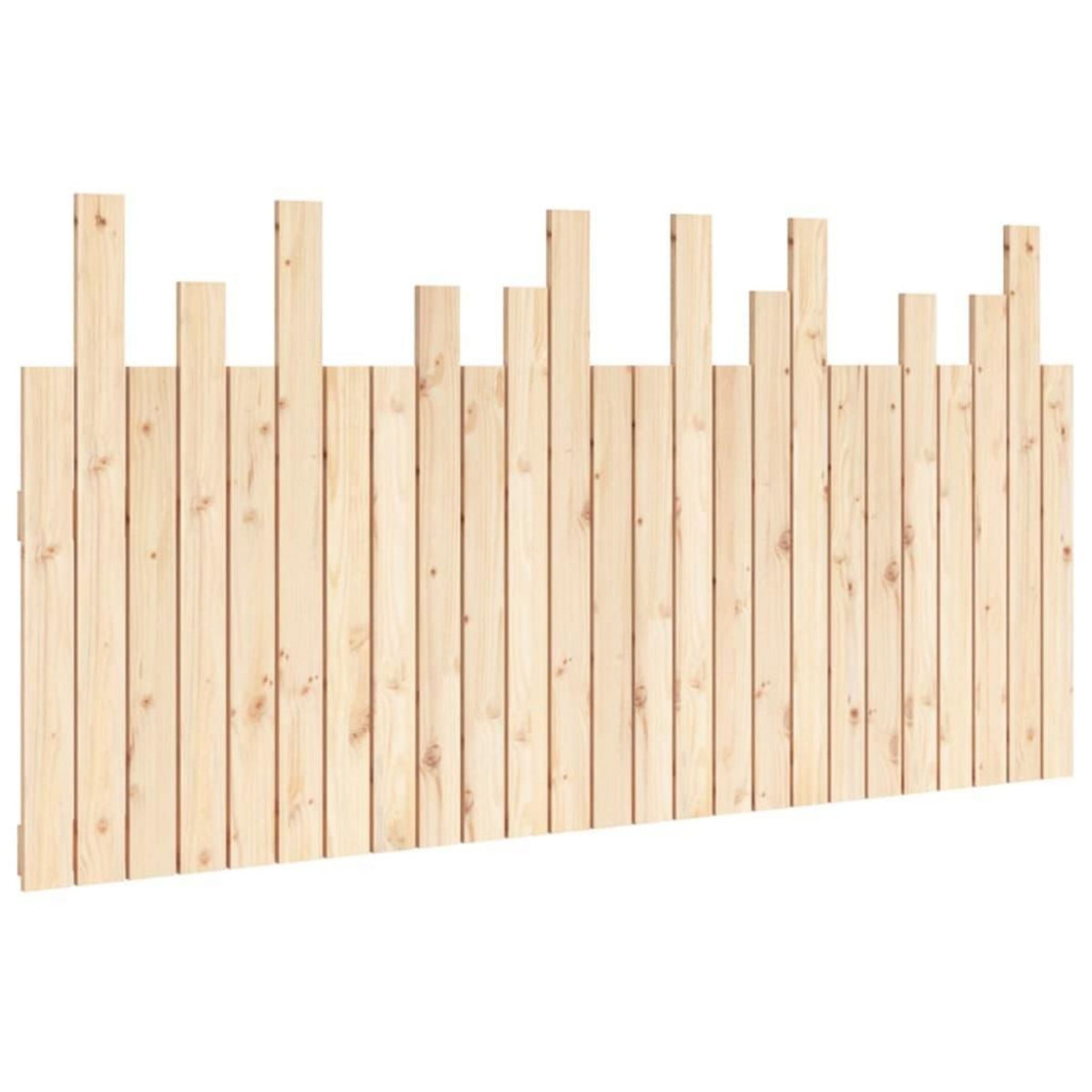 VIDAXL Tete de lit murale 159,5x3x80 cm Bois massif de pin