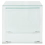 Voir la diapositive 5 : VIDAXL Ensemble de tables gigognes 2 Pieces Verre trempe Transparent