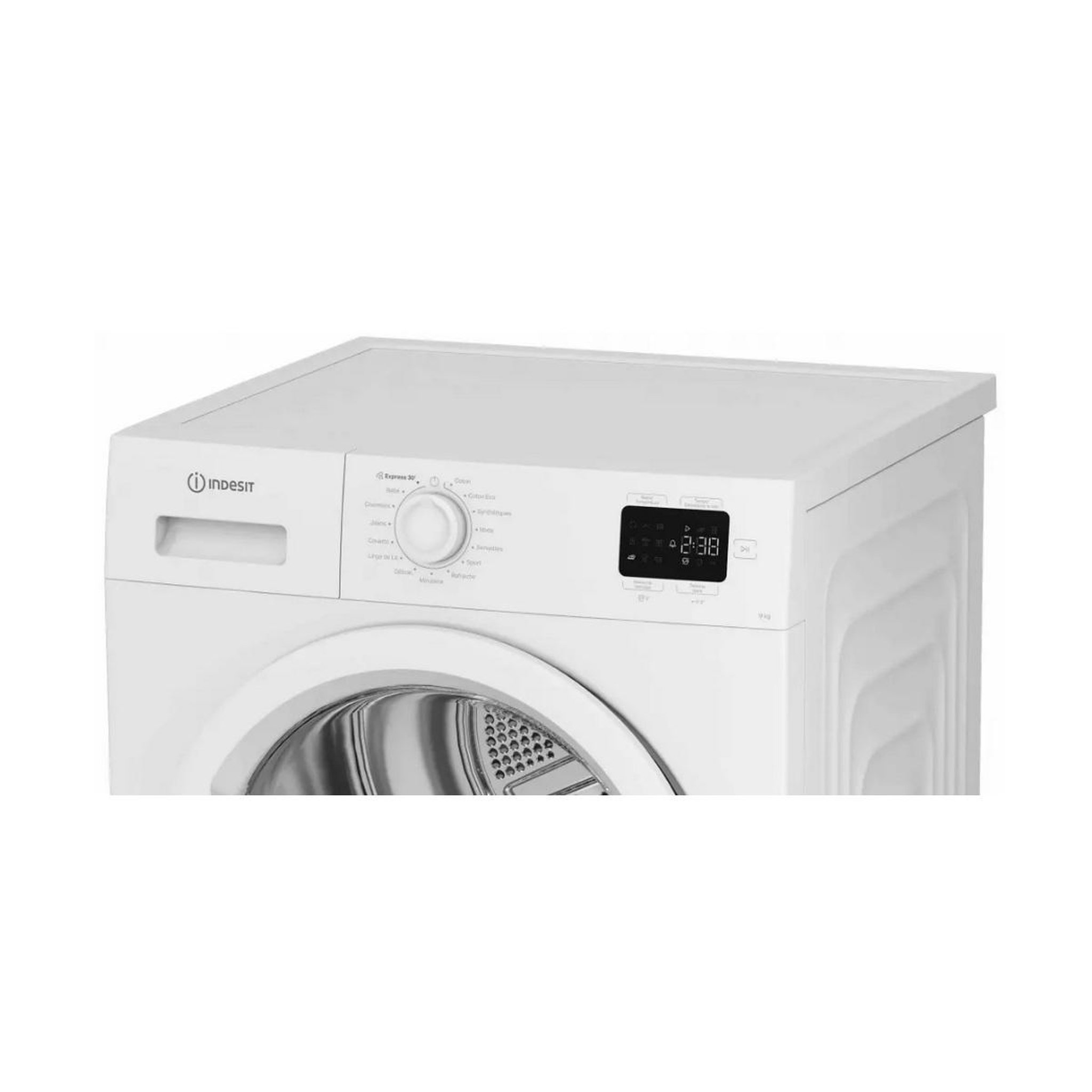 Voir la diapositive 5 : Indesit Sèche-linge pompe à chaleur 60cm 9kg blanc - cyd92dwwfrx