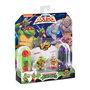 Voir la diapositive 4 : MOOSE TOYS Figurines Tortues Ninja - Akedo - Raphael vs Rocksteady - Extérieur - 6 ans - Multicolore
