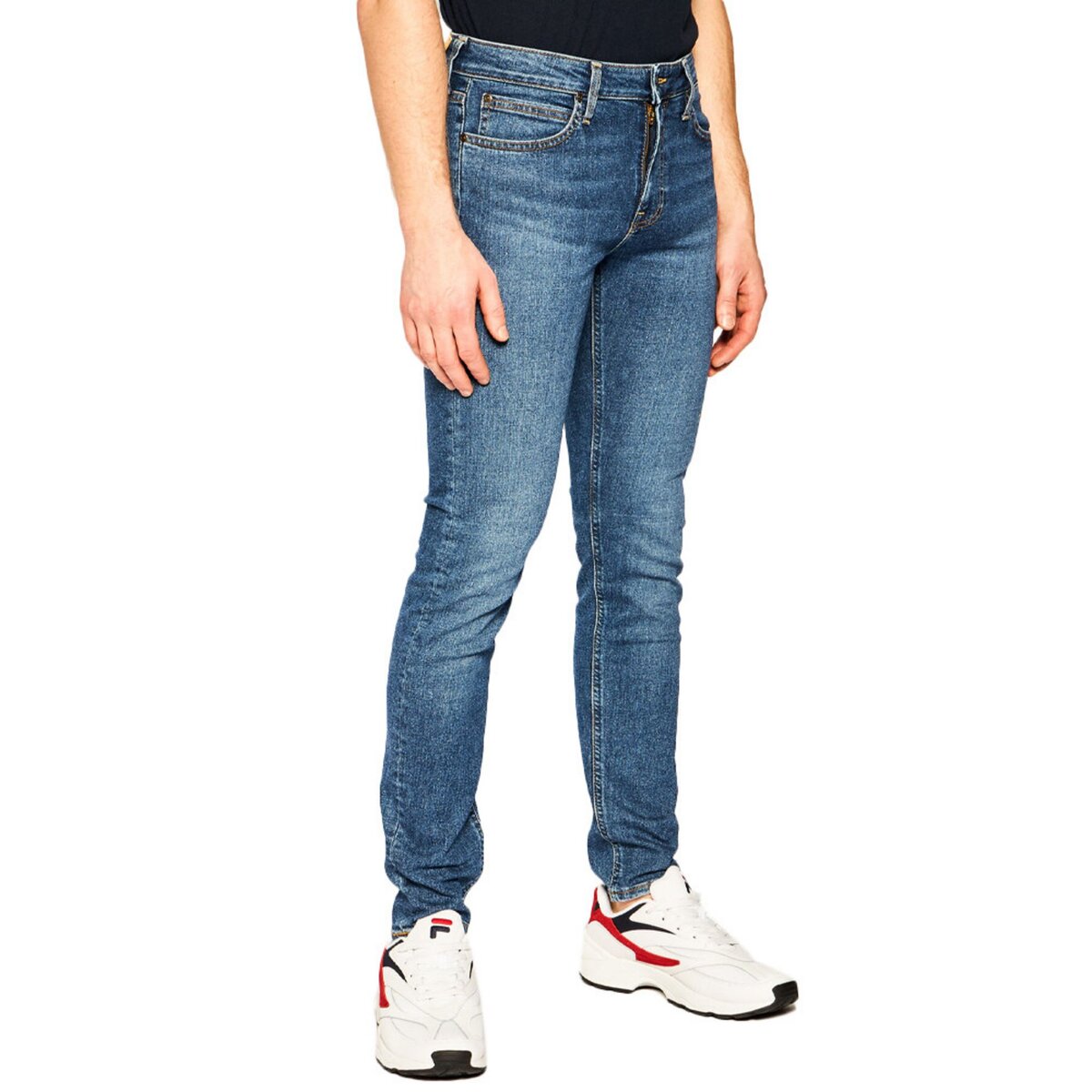 LEE Jeans Skinny Bleu Homme Lee Malone Easy pas cher Auchan.fr