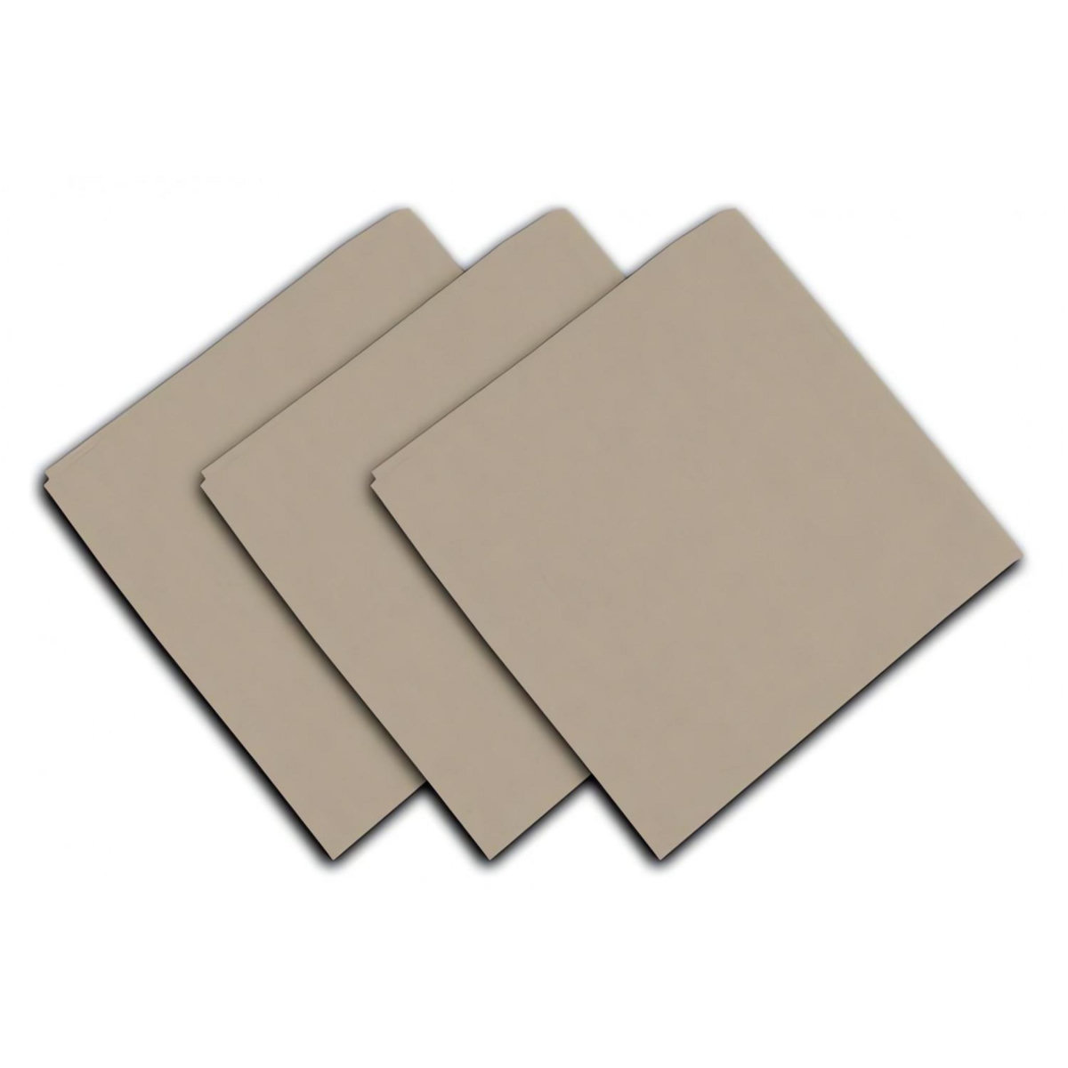 SOLEIL D'OCRE Lot de 3 serviettes de table en coton 45x45 cm PANAMA, par Soleil d'Ocre