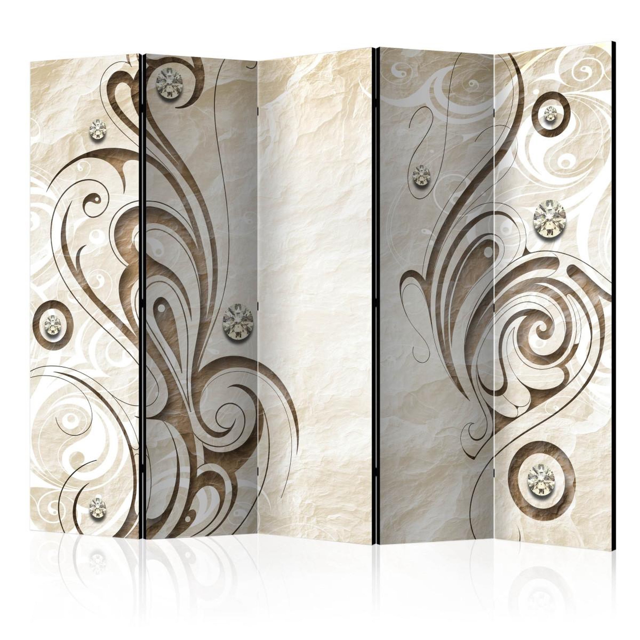 Paris Prix Paravent 5 volets  stone butterfly  172x225cm