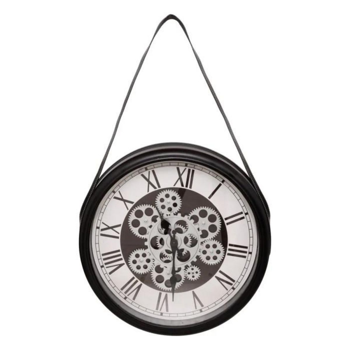 ATMOSPHERA Horloge Murale à Suspendre  Peter  40cm Noir