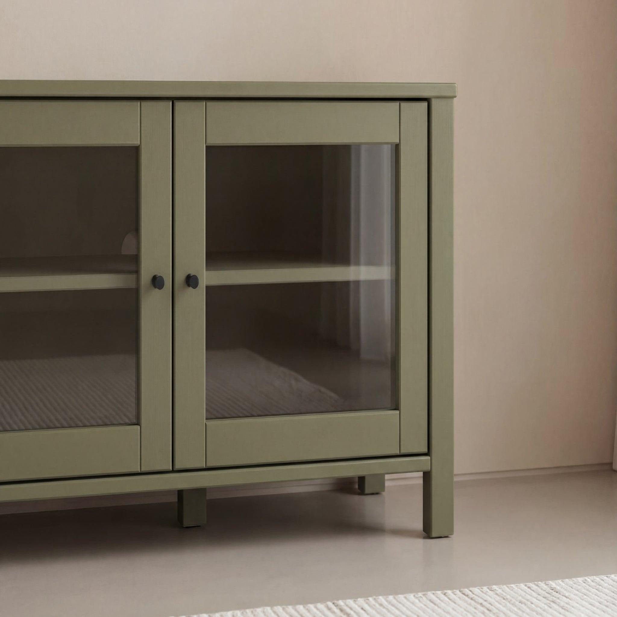 Voir la diapositive 6 : CASANOVA PARIS Eve - meuble tv 150cm en pin vert