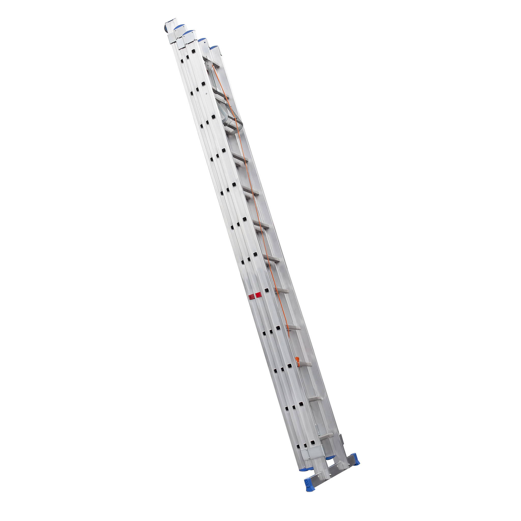 HAILO Echelle de toit coulissante à corde 8m40 en aluminium - TRIO 
