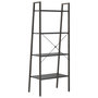 Voir la diapositive 5 : VIDAXL Etagere sur pied 4 niveaux Noir 56x35x140 cm